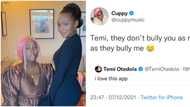 They don’t bully you like they bully me: DJ Cuppy replies sister Temi for saying she loves Twitter