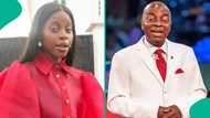 Lady posts video showing ‘something unusual’ Bishop David Oyedepo did while filming him