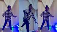 "Made from amapiano with nafdac number": 9-year-old's dance moves on stage leave audience cheering in video