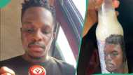 “He will never throw the bottle away”: Nigerian artist draws bus conductor on a bottle of milk