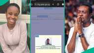 Hallelujah Challenge: Lady finally gets university admission to ABSU, shares photo of JAMB page