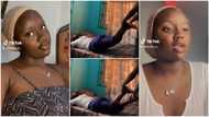 "Where una dey see this kind papa?" Funny video of lady disturbing her dad on the bed goes viral