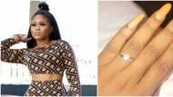 Actress Pat Ugwu flaunts ring as she excitedly announces engagement, assures fans it's not 'April fool' joke