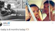 “Abeg what’s his name?” Wizkid and Jada’s 2nd son clocks 6 months, fans react as they congratulate couple