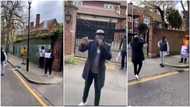 Video shows Reno Omokri leading anti-Buhari protest in Abuja House, London