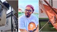 "I was on set when It happened," Charles Inojie finally shares how a water tank nearly crushed on him to death