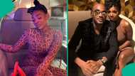 2baba romantically celebrates his beautiful wife Annie Idibia on her 40th birthday: "Oga wife"