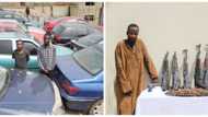 Police nab car thieves, female armourer in Plateau (photos)