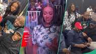“Family first”: Video of Chioma, Davido’s dad joining the singer backstage after his concert trends