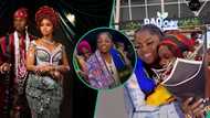 JP25: Video as Funke Akindele lands in Tanzania, Iyabo Ojo sweetly welcomes her: "Thank you boo"