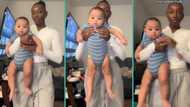 "Lifting him with carrier kills my back and neck": Mum of big 5-month-old baby shares video of son