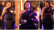 Curvy wedding guest in fab black dress wows fashionistas online: "That confidence walk"