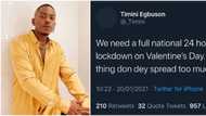 We need a national lockdown on Valentine’s Day - Actor Timini Egbuson says