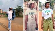 Cute NYSC photo of Nigerian lady and her mum goes viral online, their strong resemblance surprises people