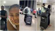 Boyfriend packs bags, girlfriend escorts him to airport as he relocates to Canada on student visa