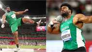 Embarrassment as Nigerian shot put athlete spotted washing the only jersey given to him