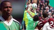 Victor Ikpeba slams VAR in England after Arsenal’s controversial win over West Ham