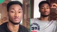 "You are too cute": Video of handsome young man who can't talk trends, ladies profess love to him