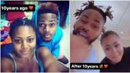 "Ned Nwoko doings": Regina Daniels and her brother's 10 years challenge clip sparks reactions, video trends