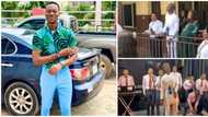 Lateef Adedimeji sings with visually impaired people in touching video as he's set to play blind man