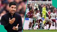 Mikel Arteta slams critics after West Ham’s disallowed goal against Arsenal