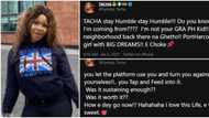 BBNaija's Tacha celebrates as Nick Minaj followed her on Instagram, drags people who wrote her off