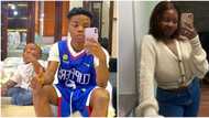 Despite numerous call outs and spilled secrets by baby mama, singer Lyta finally meets his son