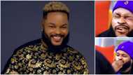 BBNaija: Nigerians react as Whitemoney feels at home, refuses to let bones in his meal go to waste