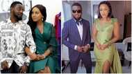 Dapper looking AY and gorgeous wife Mabel turn heads with adorable video as they arrive Lanre Makun's party