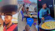 Nigerian graduate becomes akara seller after 4 years in university, shares video of his hustle