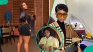 Lady Drags Priscilla Over Private Jet, Compares Her to Chioma, Fans React: “This One na Borrow Pose”