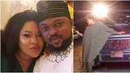 Toyin Abraham's hubby Kolawole reacts to her brand new Mercedes Benz Brabus
