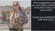 Colleagues show concern as actress Toyin Abraham recounts recent life-threatening incident