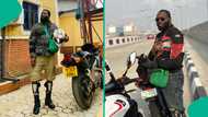 Daring video biker Kola Onifoto released online days before he died in Lagos crash goes viral