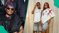 Seyi Vodi's advice to Peller on education as he delivers wedding aso ebi draws reactions