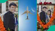 Indian man inconsolable as he loses son only son and daughter-in-law in Air India plane crash