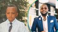 Video of young Davido flaunting dad’s lavish garage leaves netizens gushing: “Spoilt kid”