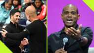 Sunday Oliseh predicts Premier League title race after Arsenal drew Manchester City