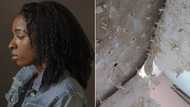 "Thank God I didn't sleep in my room": Lady escapes death as her POP ceiling falls off