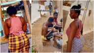 "Working hard": Trending curvy food seller stirs reactions in video, men patronise her shop