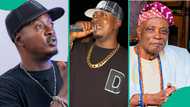 Olubadan: Taye Currency ignores criticism, performs again at Ladoja's reception, "E don cash out"