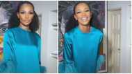 Former Miss World Agbani Darego steps out for fashion show in chic and elegant look