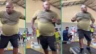 "Trust him": Plus-sized fitness trainer with protruding potbelly leads exercise at gym, video trends
