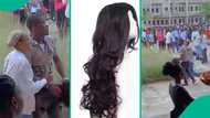 Man storms girlfriend's school on signout day, reportedly seizes her wig over plans to break up