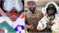 E don carry me trabaye: Luck finally smiles on Portable as he travels to London with billionaire E-money