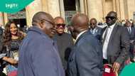Bianca Ojukwu mentions what transpired between Tinubu and Obi at Pope's inauguration
