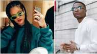 Nigeria to the world: Rihanna spotted vibing to Wizkid's single Essence