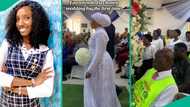 Lady shares video from Lord's Chosen church wedding she attended for first time, Nigerians react