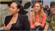 What a reply: Reactions as Tania Omotayo keeps a straight face, gives blunt response about dating Wizkid
