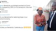 God bless you Benedicta: Nigerians celebrate petrol attendant for returning money after being overpaid